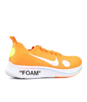 Nike кроссовки Air  Zoom Off White Fly Mercurial Flyknit Pack 'Total Orange