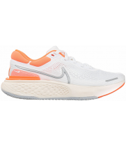 Кроссовки Nike ZoomX Invicible Run Flyknit белые с оранжевым