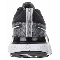 Кроссовки Nike Air Zoom React Infinity Run Flyknit 2 черные с серым