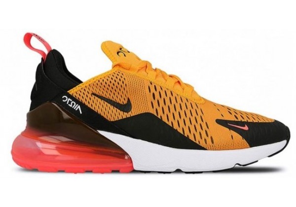 Кроссовки Nike Air Zoom 270 оранжевые с красным