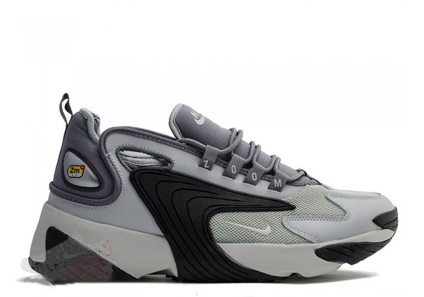 Кроссовки Nike Air Zoom 2k серо-черные