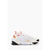Кроссовки Nike Air Zoom 2k белые с оранжевым